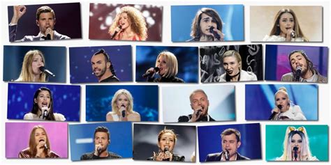 eurovision 2017 finalists|Eurovision 2017: The artists and the songs selected.